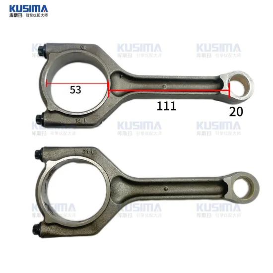 Novas peças de motor automotivo biela para BMW N52 N52b30 3.0L E90 E60 E61 E83 E85 E89 323I X3 OE 11247589540