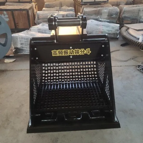 Tela de estrutura de escavadeira, tela vibratória de alta frequência, o tamanho da tela pode ser personalizado